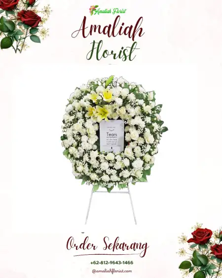 Krans Bunga Duka Gunting